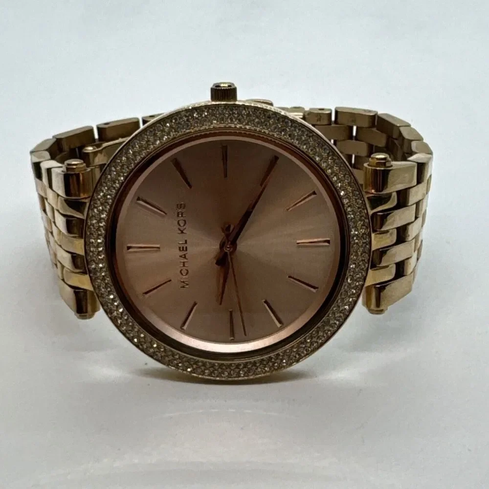 Michael Kors Darci MK3192 Women Rose Gold Analog Dial Quartz Wrist Watch JNA386